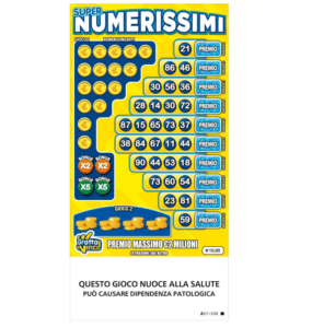 Super Numerissimi la schedina
