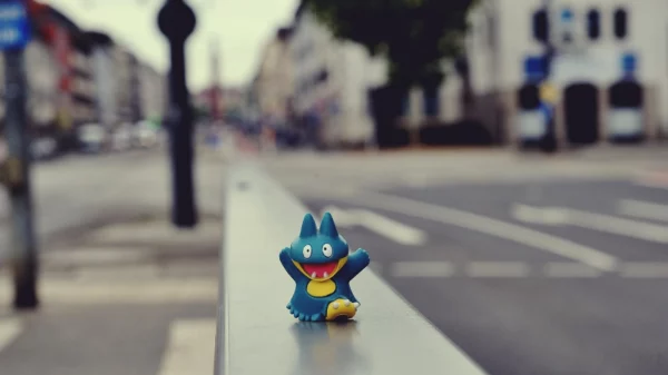 Pokémon GO per strada in città