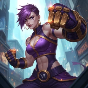 Cosplay Vi League of Legends, versione Arcane