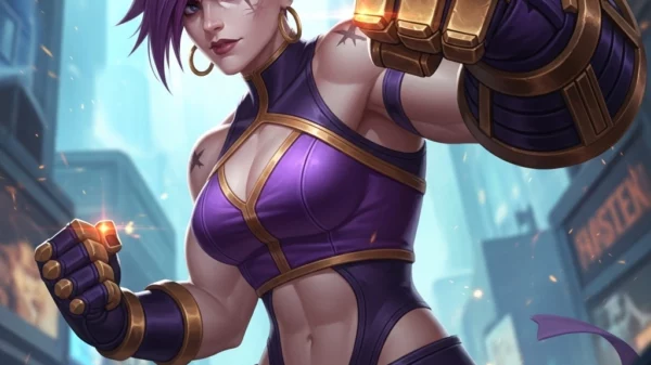 Cosplay Vi League of Legends, versione Arcane