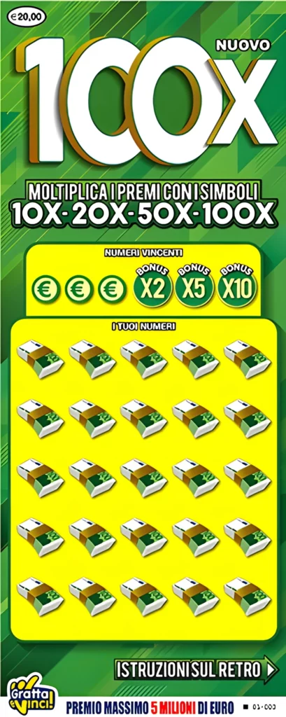 Il Biglietto del Nuovo 100X