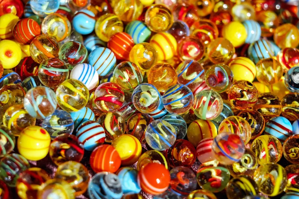 Gioco delle biglie da spiaggia