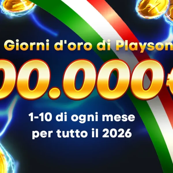 Giorni Playson slot