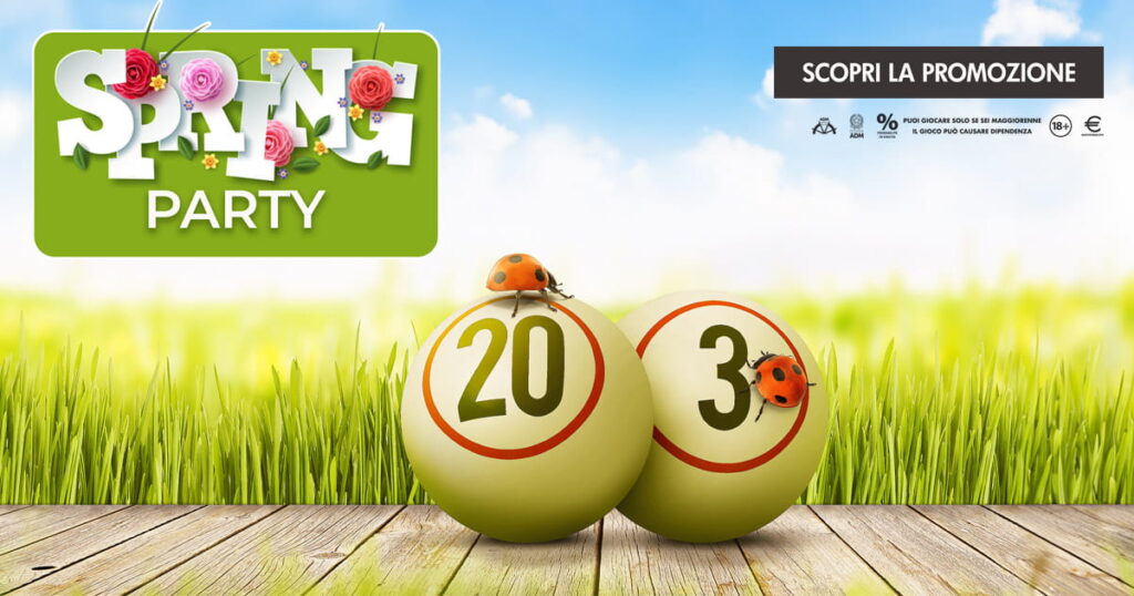 Spring Party del bingo di Giochi24